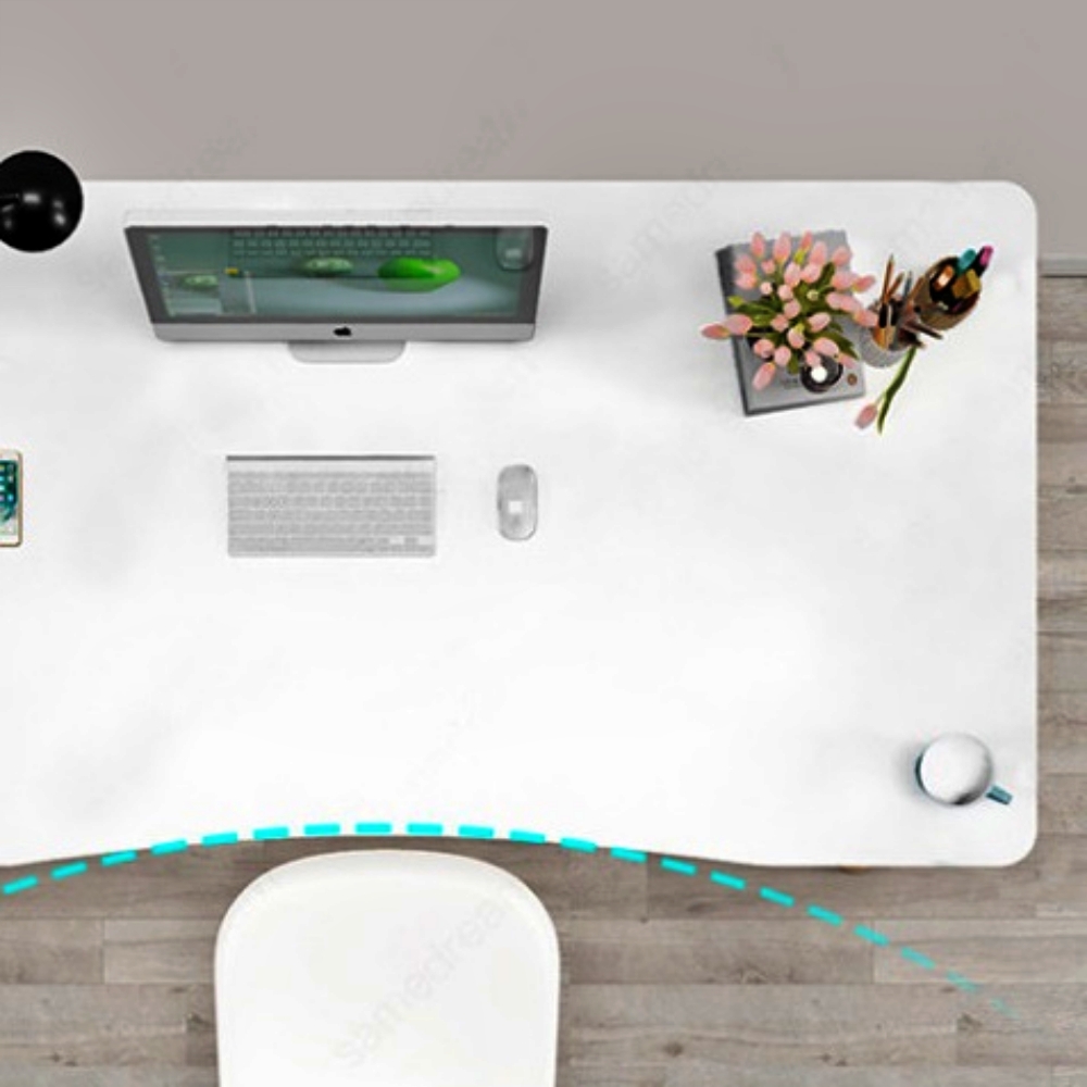 거실 공부테이블 좁은방 책상 컴터책상 컴푸터 게이밍 화이트 초등학생 컴퓨터 책상 700 1인