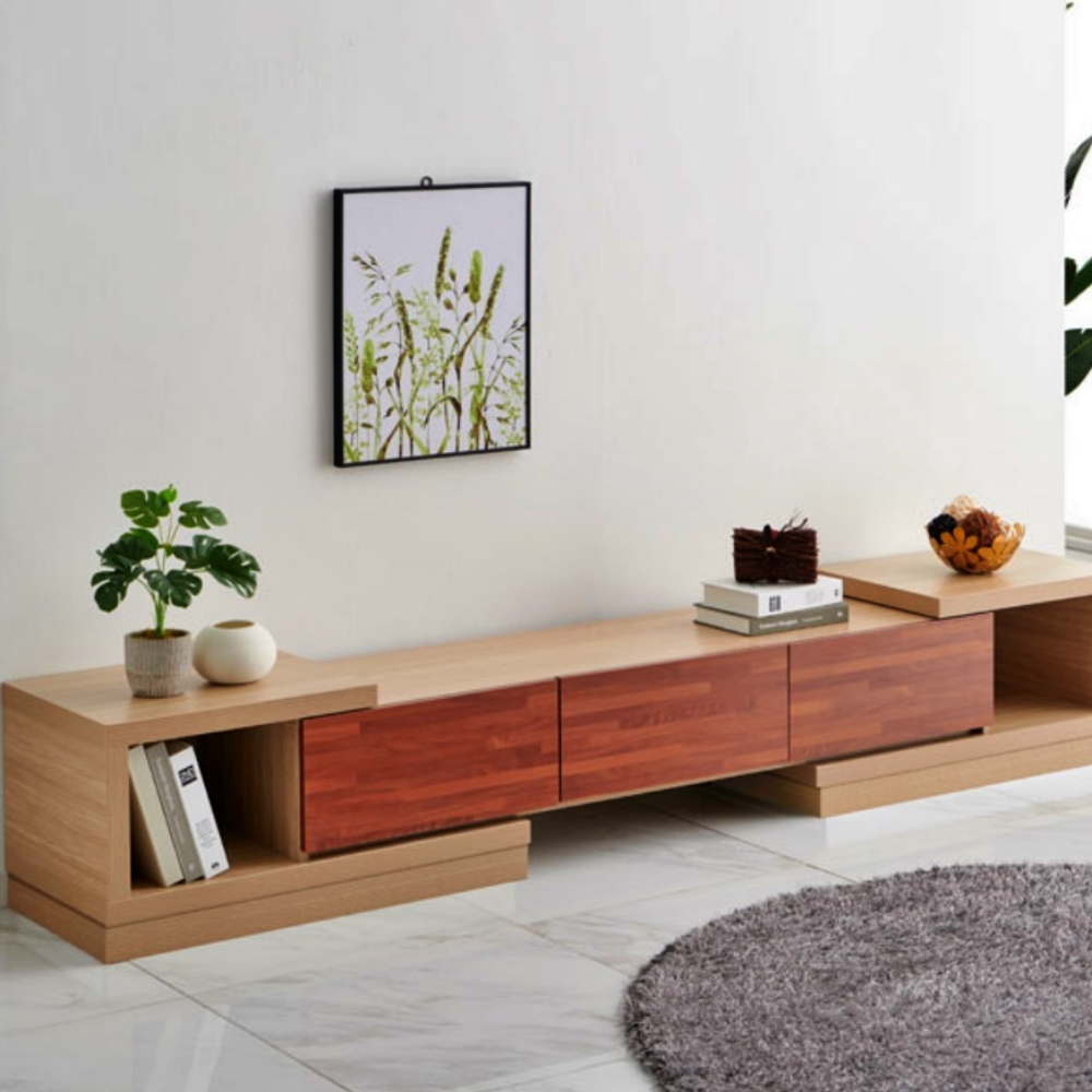 맞춤형 와이드 거실장 낮은 티비장 거실 티비 서랍장