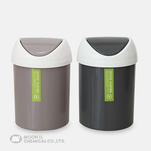 문일 M 원형 스윙 휴지통 (색상랜덤) - 상세 이미지 2