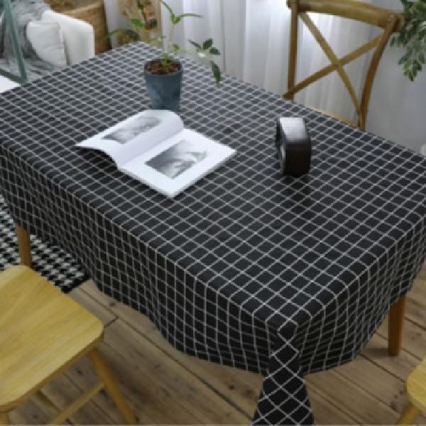베이직체크 가을 캠핑 테이블보 캠핑 식탁 패드 커버 감성 캠핑용 테이블보 롤 테이블 매트