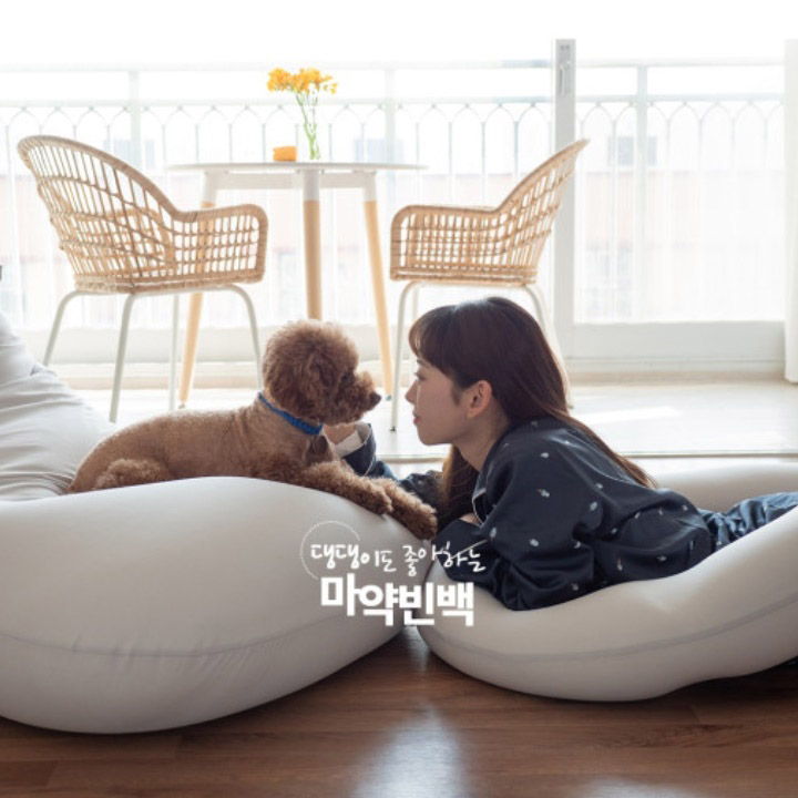 1인용 게으른 쿠션 소파 대형 자이언트 무지 공의자 빅밴 벌룬빔백 마이크로에어볼