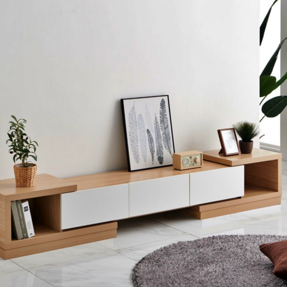 맞춤형 와이드 거실장 낮은 티비장 거실 티비 서랍장