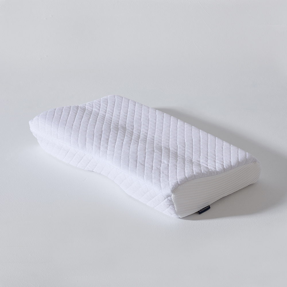 수면베개 낮은베개 기능성 숙면 천연 라텍스 경추베개