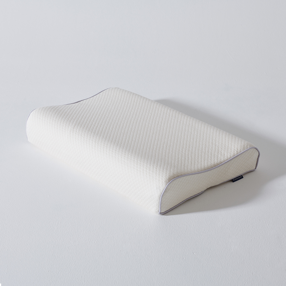 슬립스파 천연라텍스베개 태국 땅콩 경추 낮은베개 컨투어M-PLUS