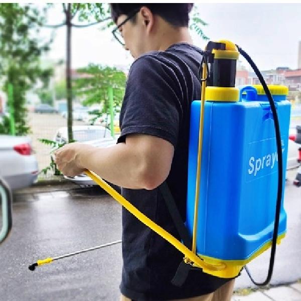배낭형 코로나 방역 소독기 등짐 농업용 분무기 농사용 원액 살포기 원예용 농약기계