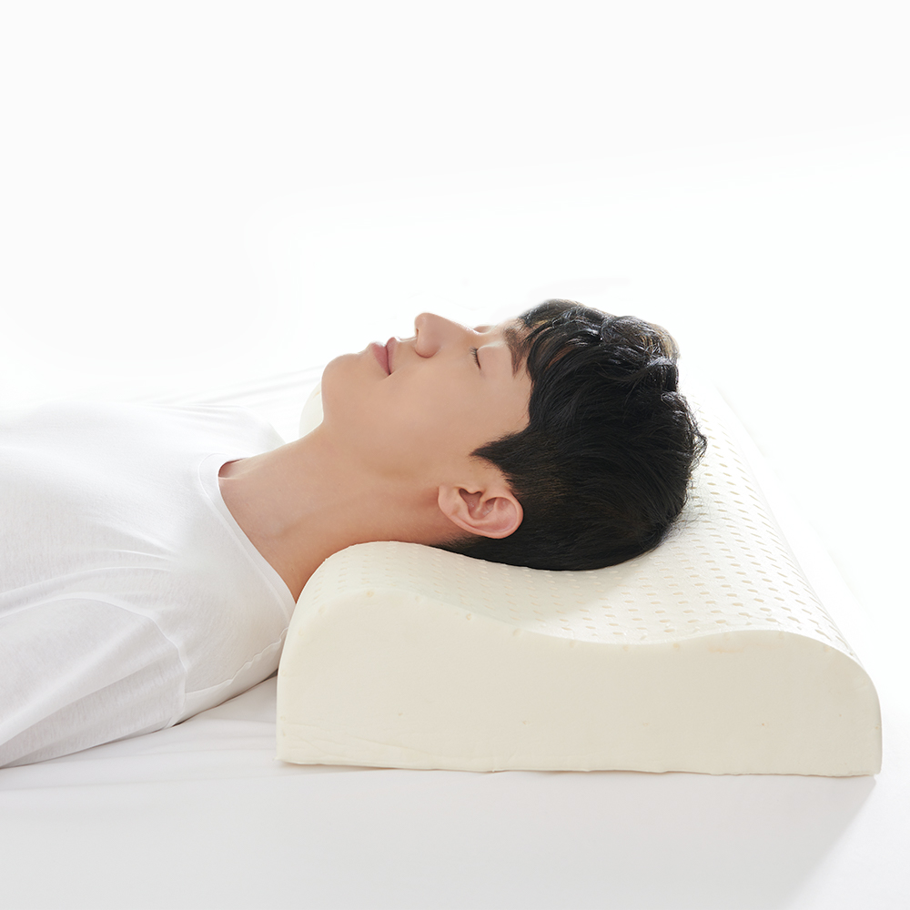 슬립스파 천연라텍스베개 컨투어L 경추베개 높은베개