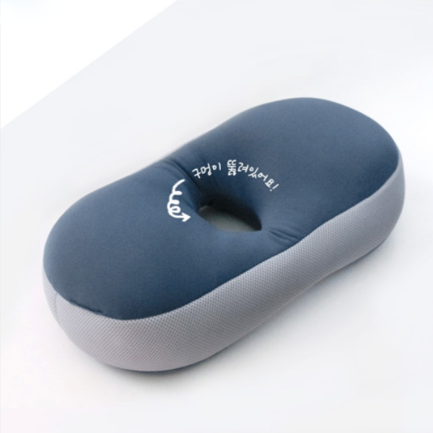 엎드려자는 도넛 얼굴 안면 비개 쪽잠 사무실 학교 수험생 책상 구멍뚫린 원형 낮잠 베개