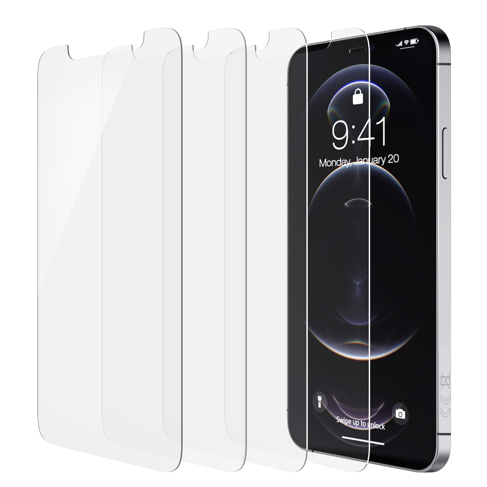 아이폰 12 프로 맥스 플래쉬 액정보호필름 강화유리 4매 - 상세 이미지 2