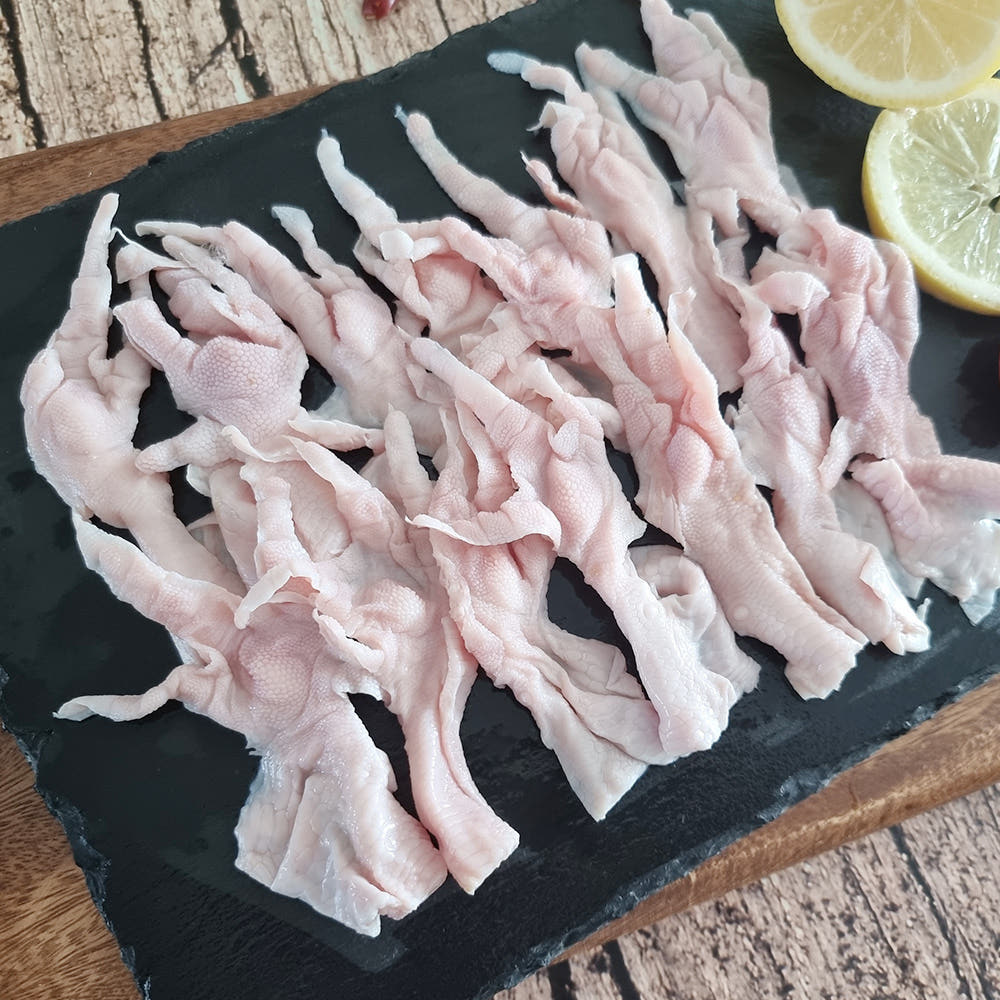 닭장사 뼈없는 닭발 냉동 1kg 국내산 - 최저가 15,800원