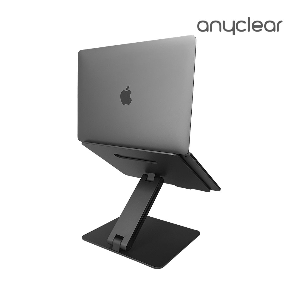 애니클리어 노트북 거치대 맥북 스탠드 AP-8 높이 각도 조절 접이식 알루미늄 받침대