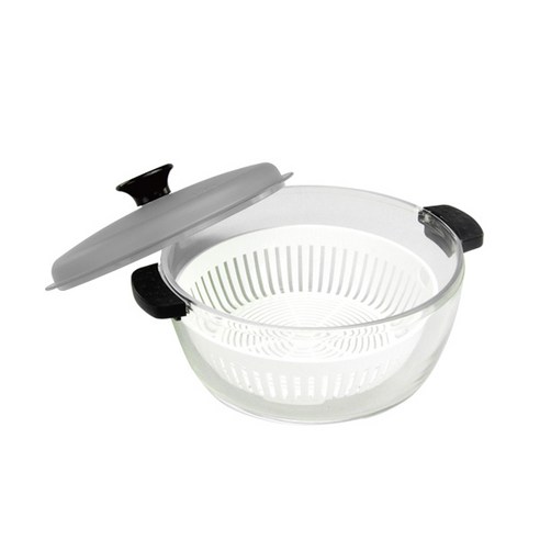 오븐락 렌지 전용 쿡 2.3L 내열 유리 라면 계란 찜 쿠커 요리 - 상품 이미지