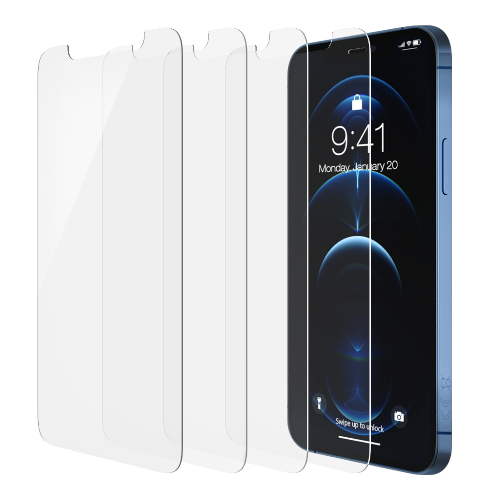 아이폰 12 프로 맥스 플래쉬 액정보호필름 강화유리 4매 - 상세 이미지 3