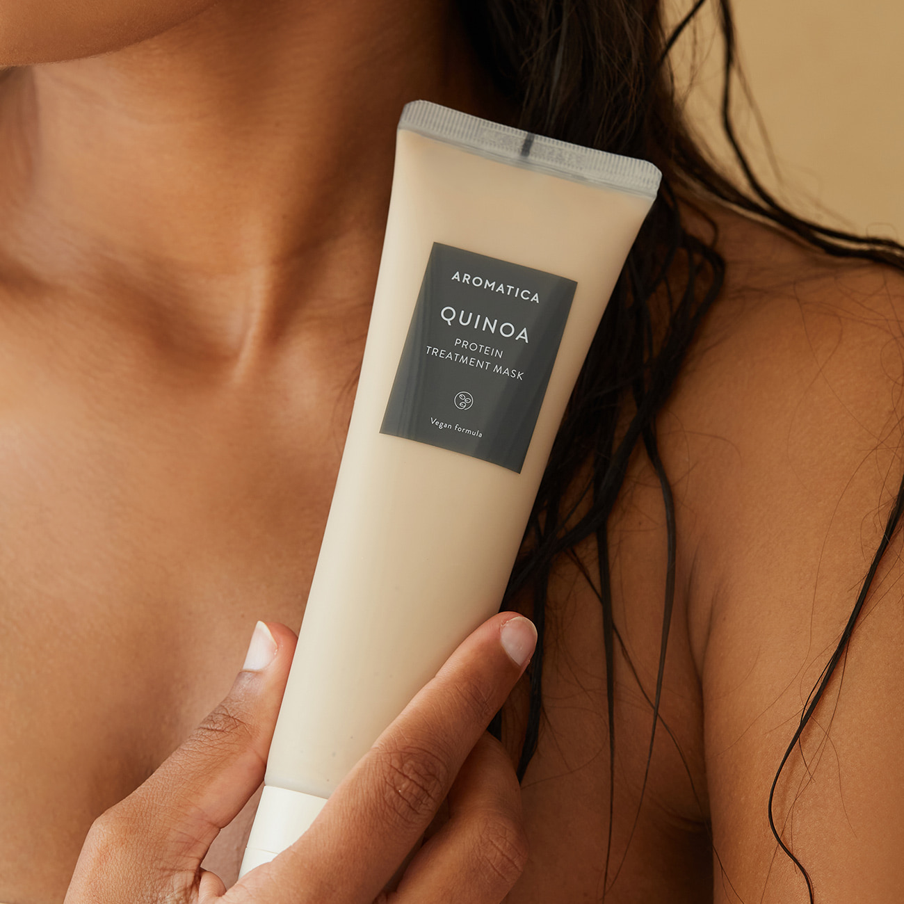 아로마티카 퀴노아 프로틴 트리트먼트 마스크 160ML 손상모 단백질 헤어 영양 헤어팩
