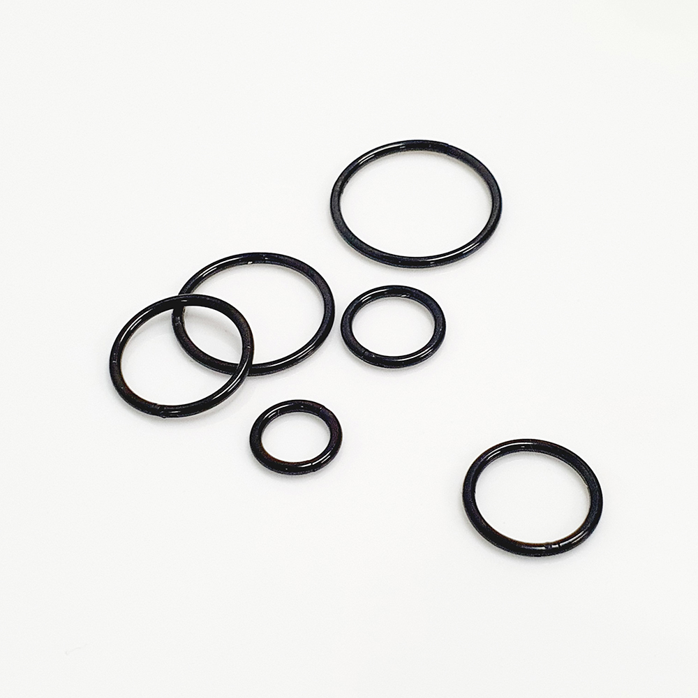 1.2mm 세그먼트 써지컬 원터치 링 피어싱 귀걸이 이미지 3