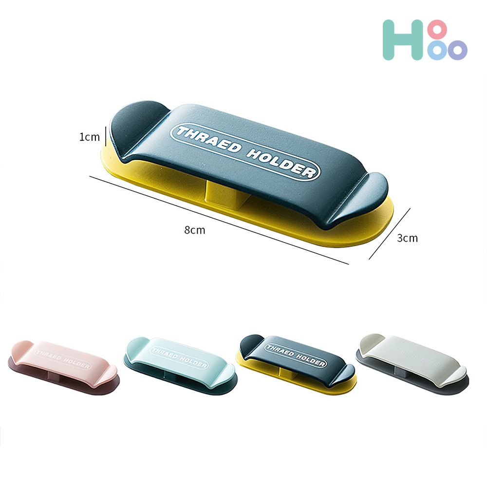 호후 전원 멀티탭 플러그 USB 케이블 홀더 고정 클립 충전 선정리 전선정리 - 상세 이미지 4
