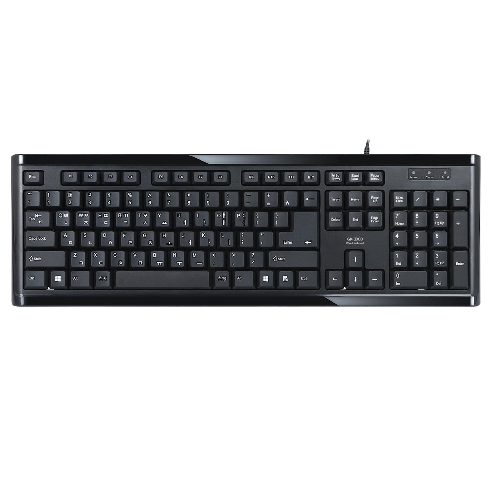 LG 유선키보드 GK-3000 실리콘키스킨 키보드덥개포함 - 상세 이미지 2