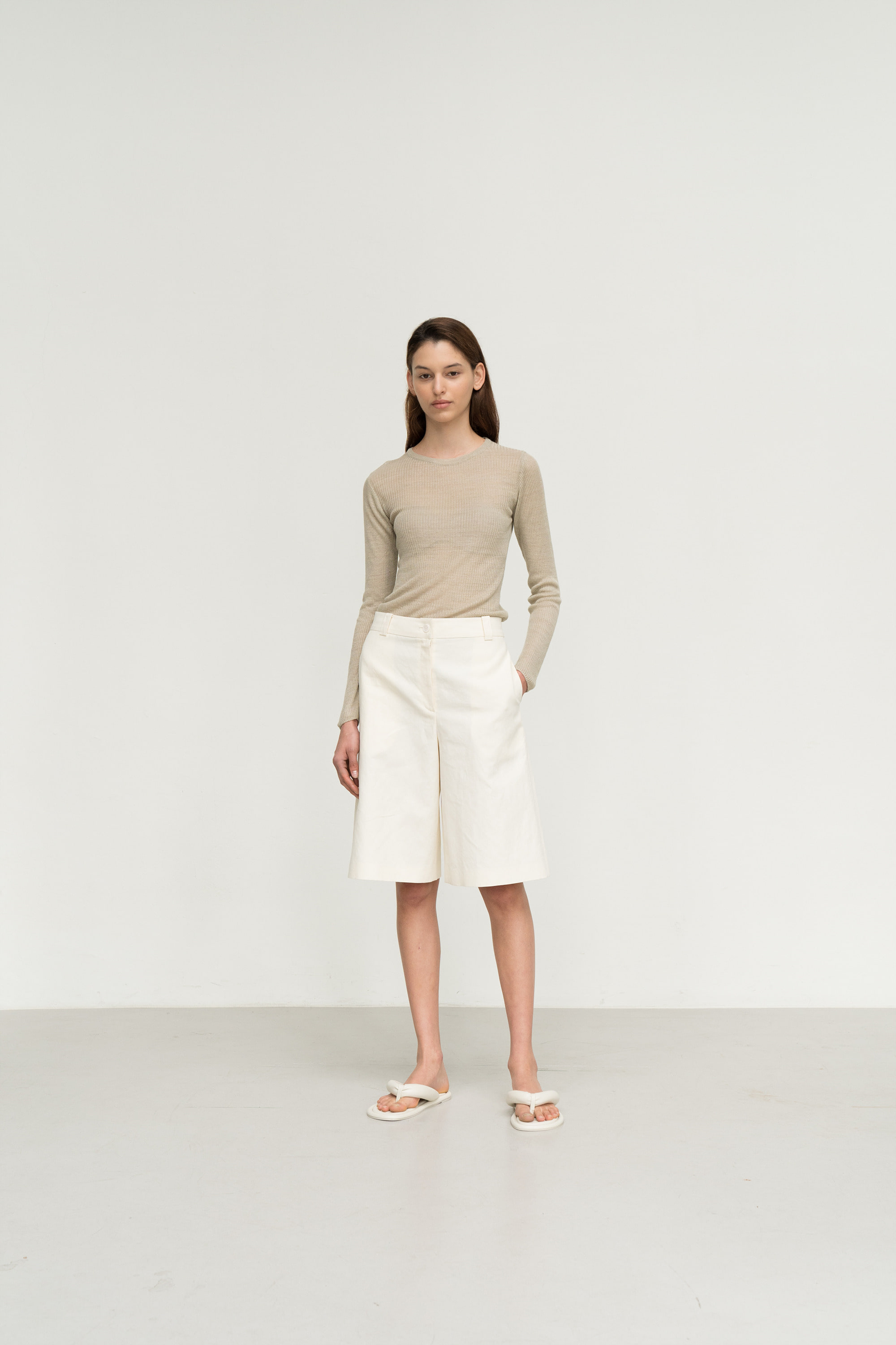 organic linen golgi knit (mint) - 상세 이미지 5