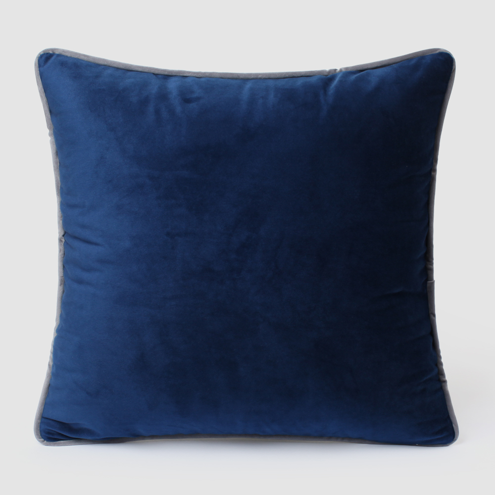 벨벳 파이프 벨벳 쇼파쿠션 북유럽 쿠션커버 스타일K 정사각 인디핑크, 45x45cm