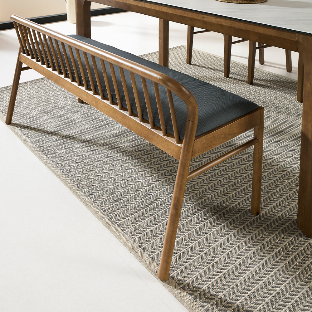 모디쉬갤러리 까리노 원목 포세린 세라믹 식탁 6인용 테이블 세트