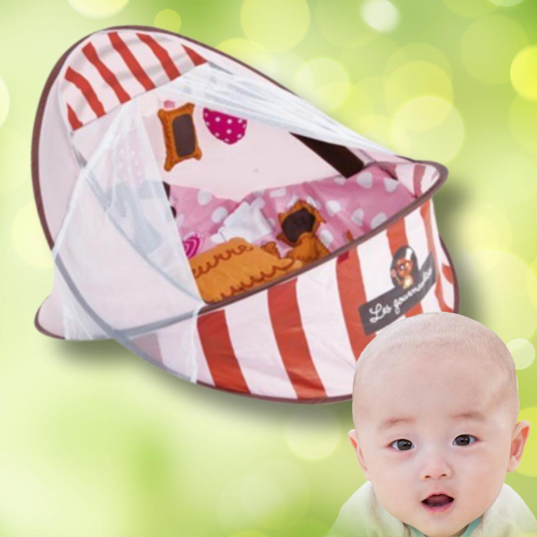 이동식 아기침대 캠핑용 신생아 휴대용 침대 외출용 접이식 아기바구니 유아 요람 유아용