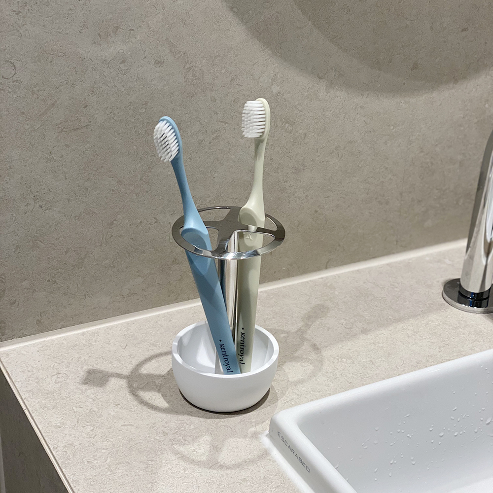 스테인레스 칫솔통 칫솔꽂이 칫솔거치대