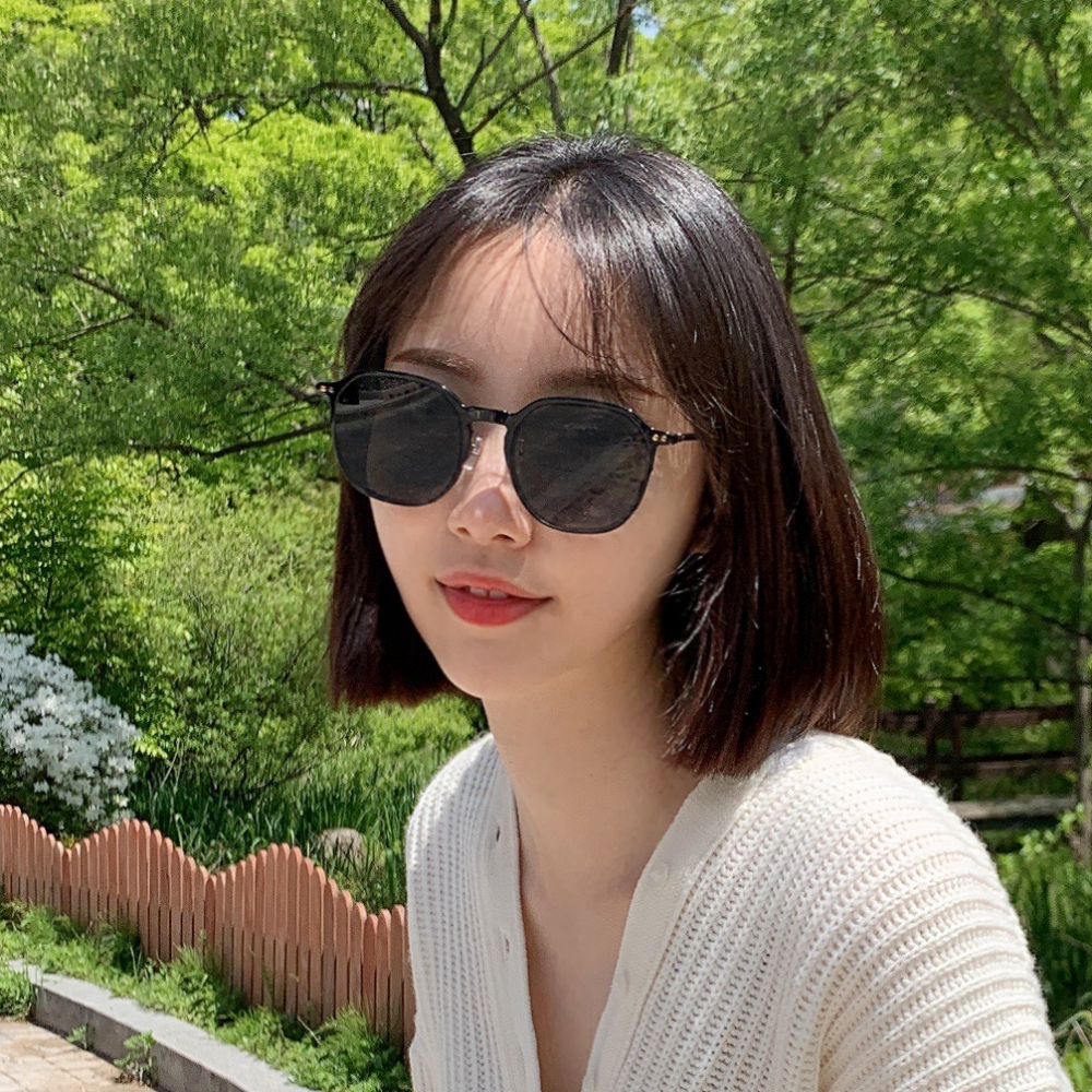 뉴트로 선글라스 오버사이즈 선글라스 여자 선글라스 가벼운 뿔테 선글라스 호박 썬글라스