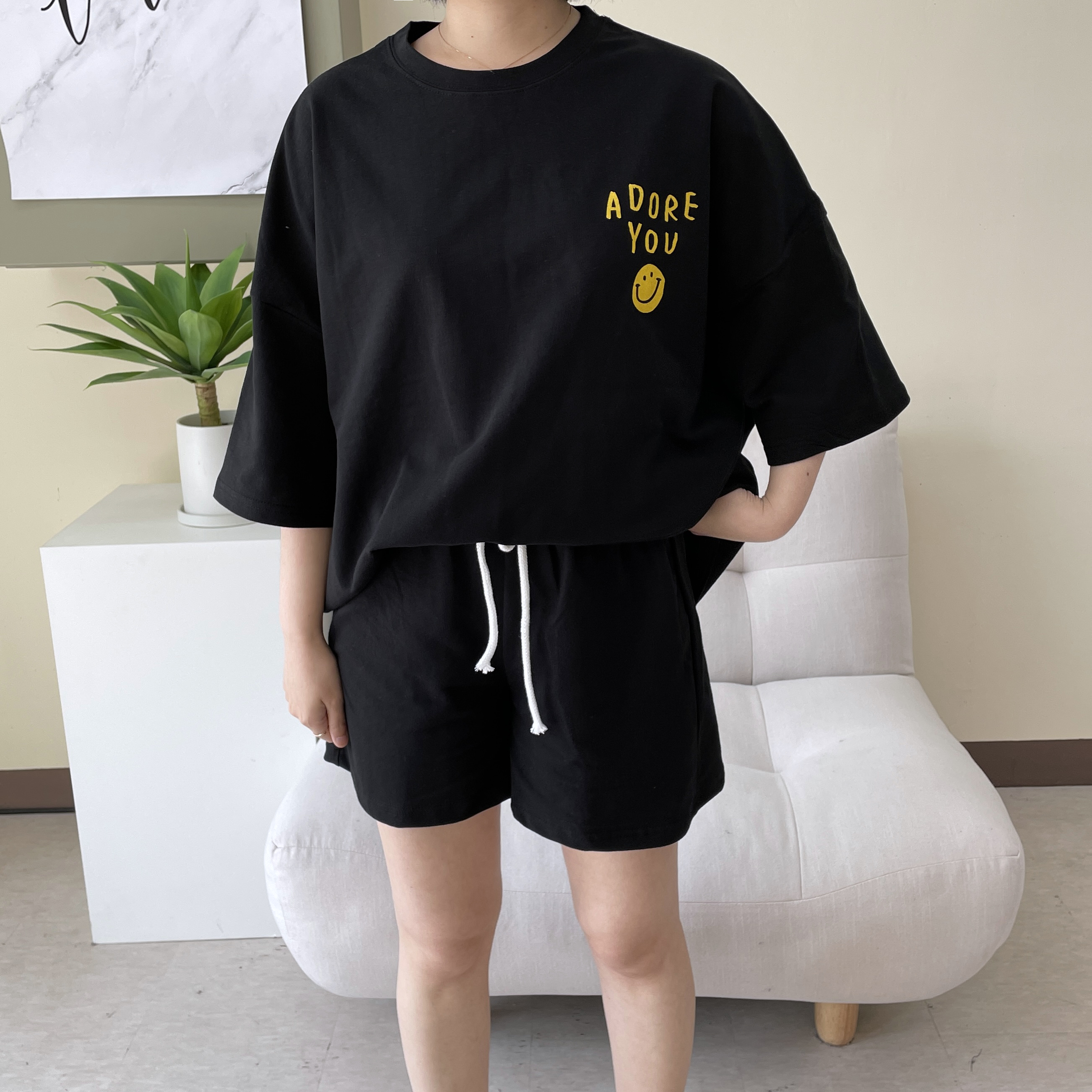 엄마등원룩 캠핑룩 트레이닝세트 이미지 6