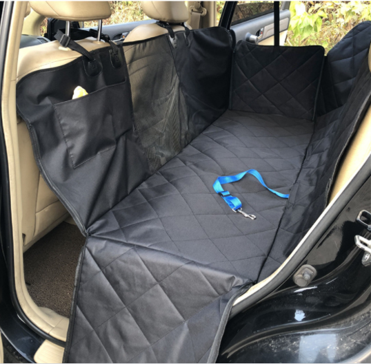 퍼플펫 강아지카시트 애견카시트 대형견 반려견 자동차 뒷좌석 풀커버 매쉬형