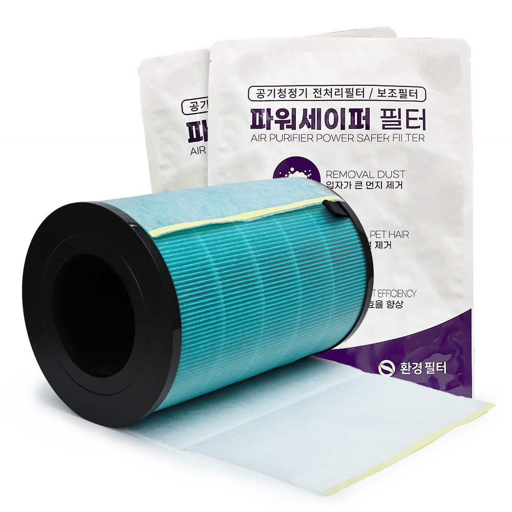 [호환] 환경필터 발뮤다 에어엔진 공기청정기 필터 파워세이퍼 펫전처리필터 3장 - 상세 이미지 3