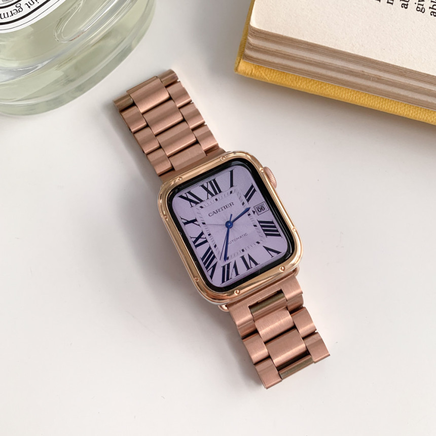 스마트워치 메탈 스트랩 베젤링 필름 워치 38mm 40mm 41mm 밴드 13종 모음 상세 이미지 73