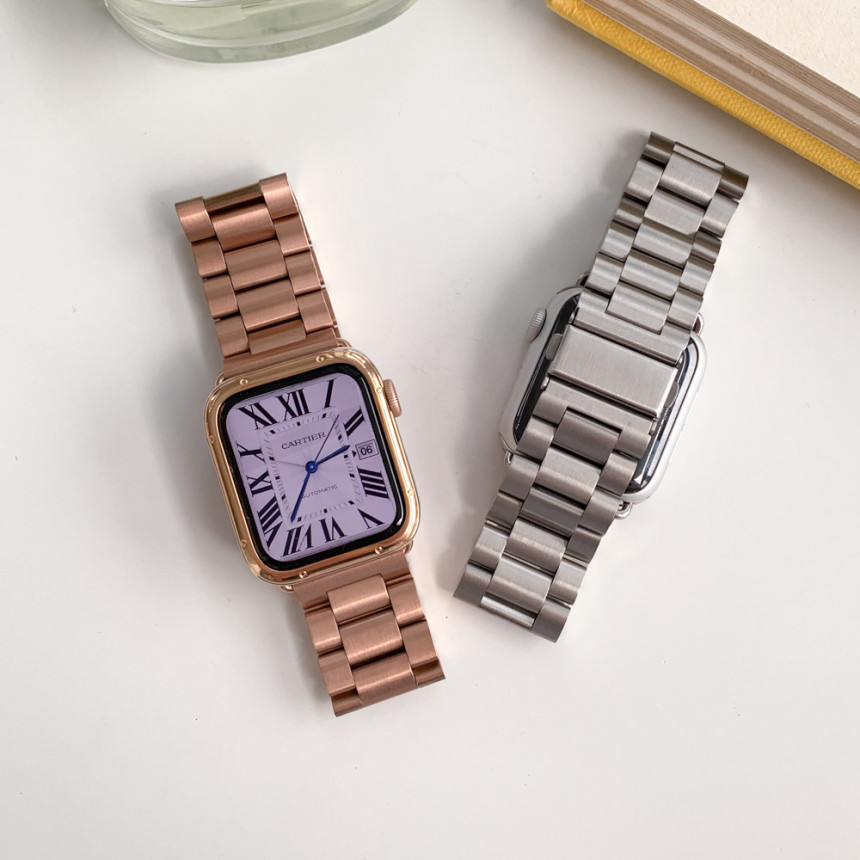 스마트워치 메탈 스트랩 베젤링 필름 워치 38mm 40mm 41mm 밴드 13종 모음 상세 이미지 71
