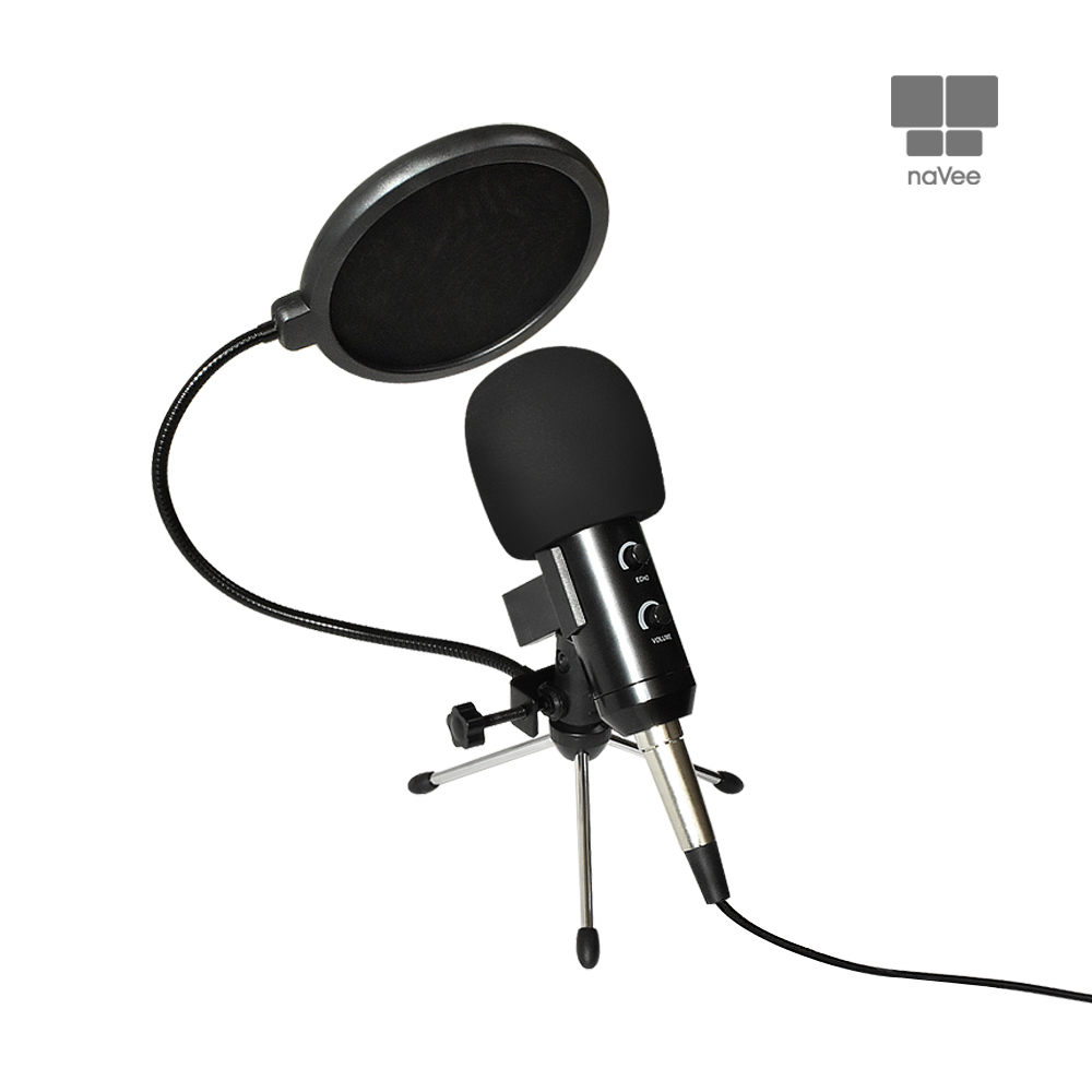나비 NV85-BM100 스튜디오 USB 에코 콘덴서마이크 - 상세 이미지 2
