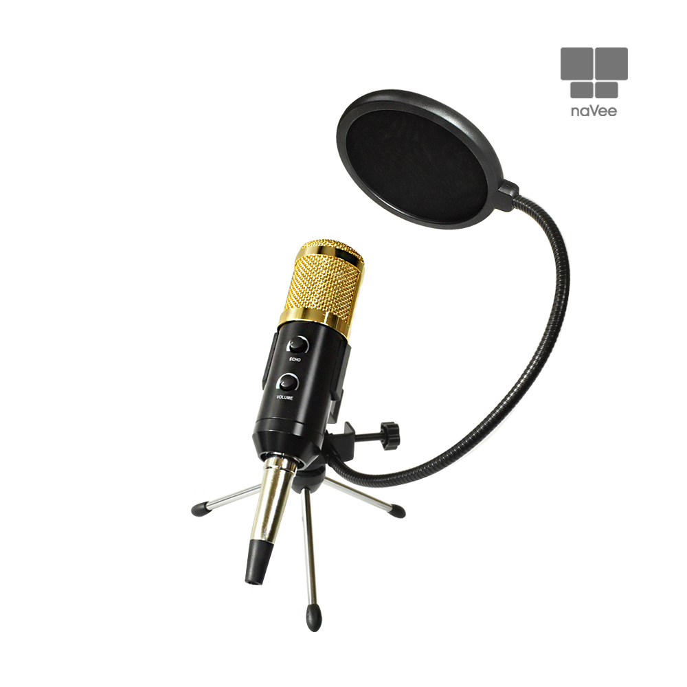 나비 NV85-BM100 스튜디오 USB 에코 콘덴서마이크 - 상세 이미지 3