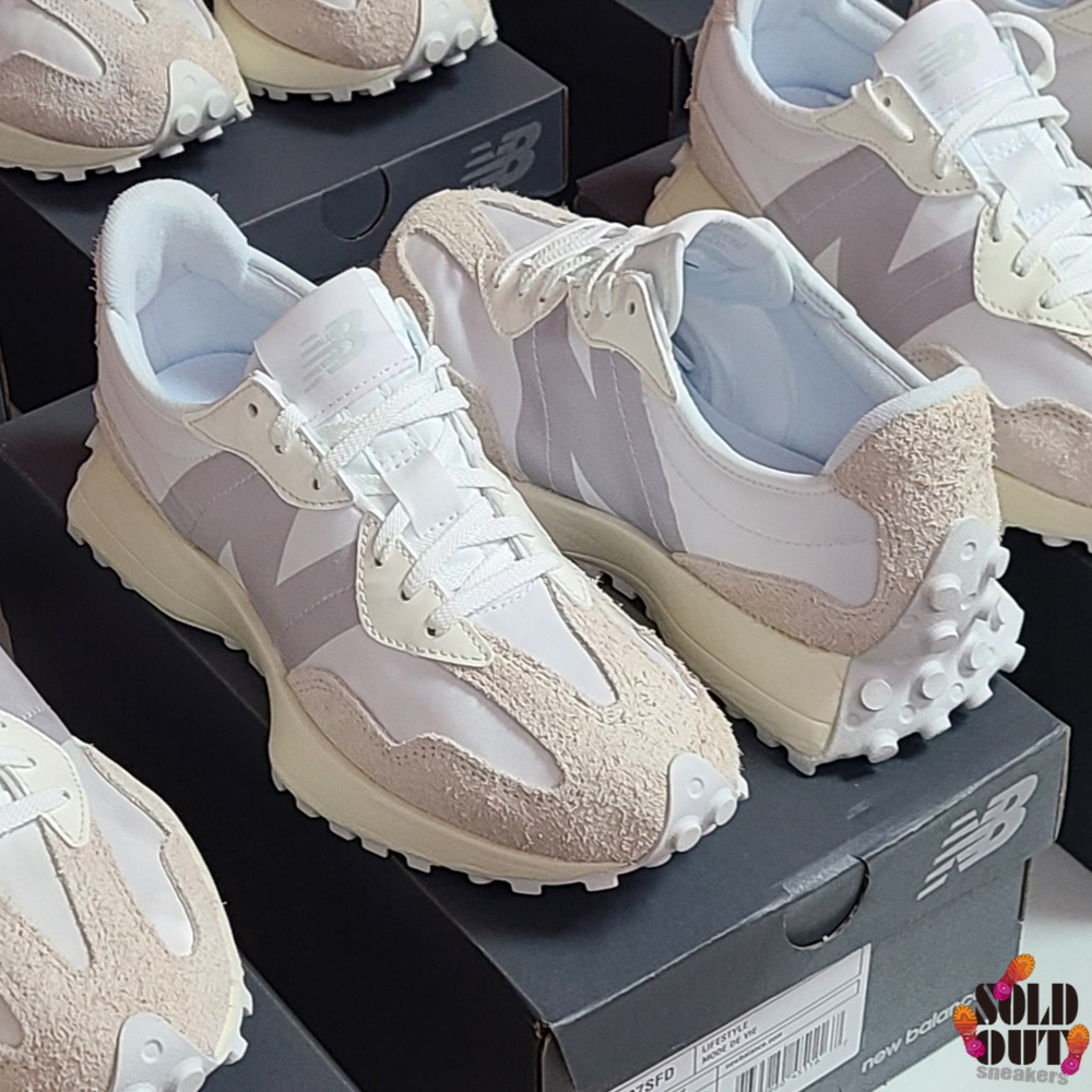 뉴발란스 327 문빔 문셀 아이보리 WS327SFD