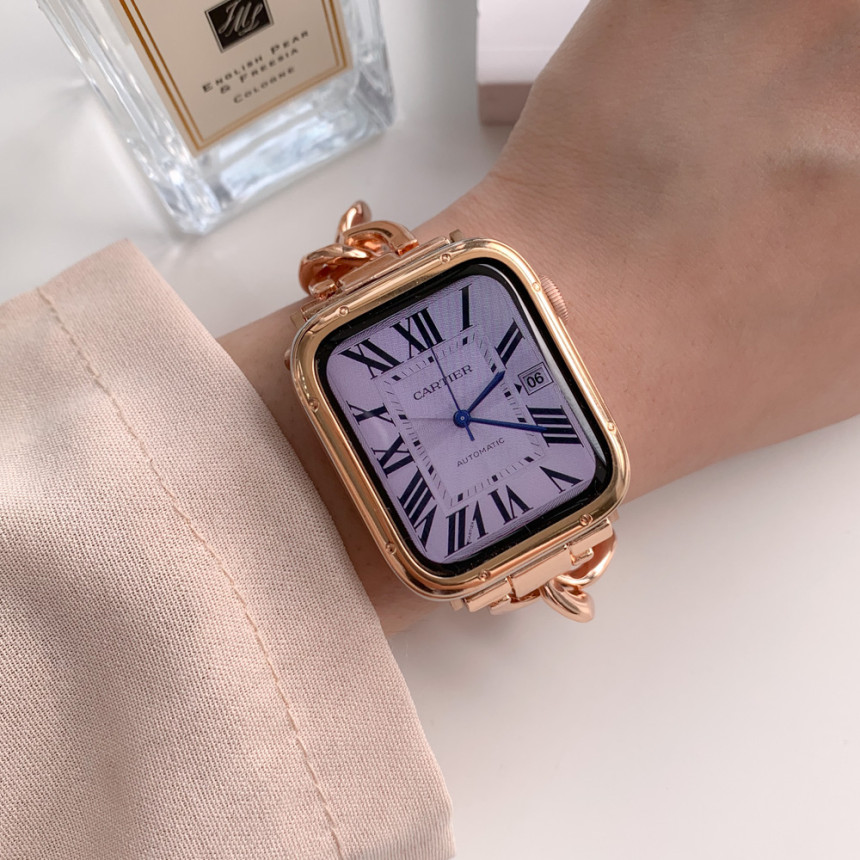 스마트워치 메탈 스트랩 베젤링 필름 워치 38mm 40mm 41mm 밴드 13종 모음 상세 이미지 98