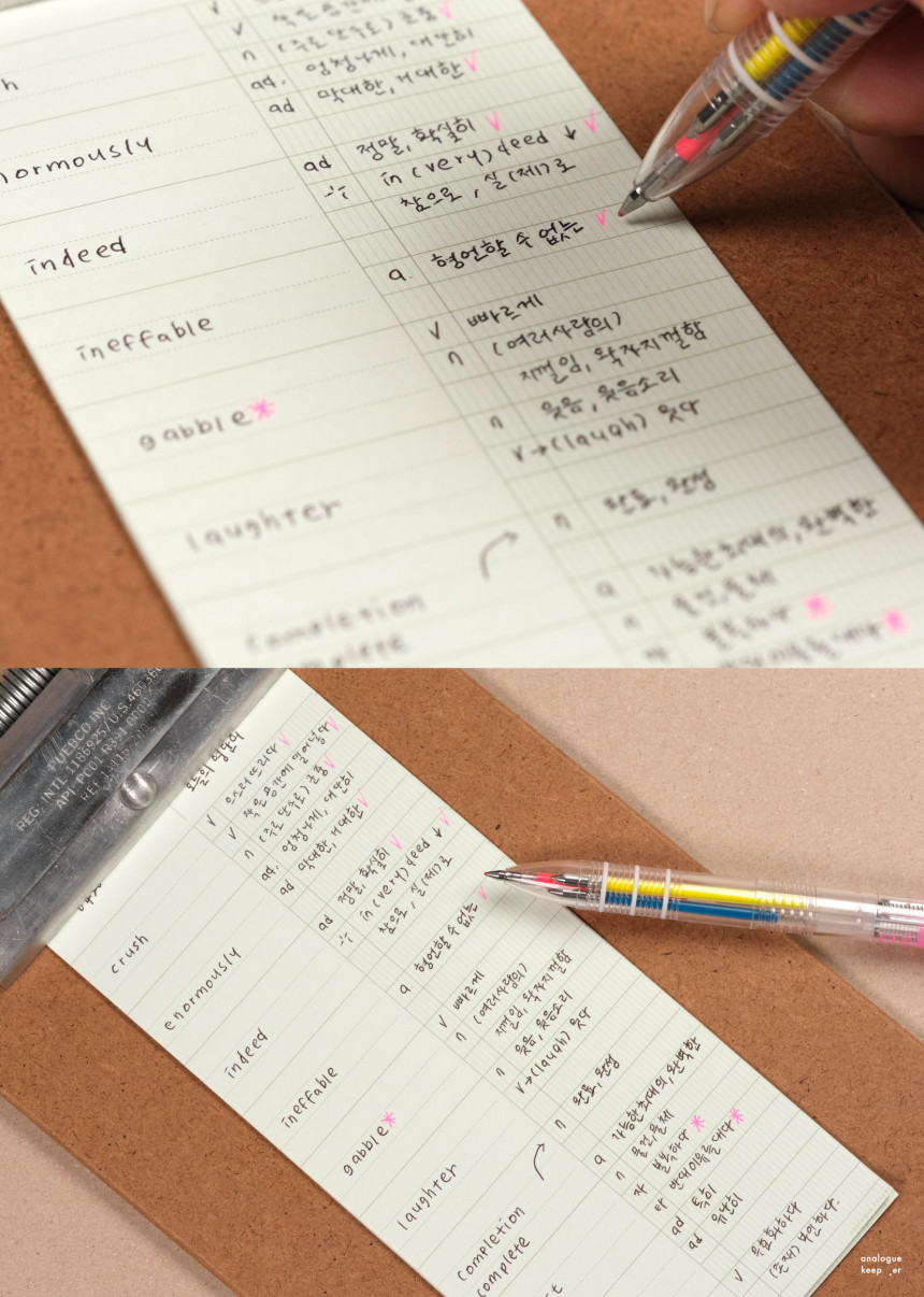 Analogue Keeper Wordbook Memo Pad