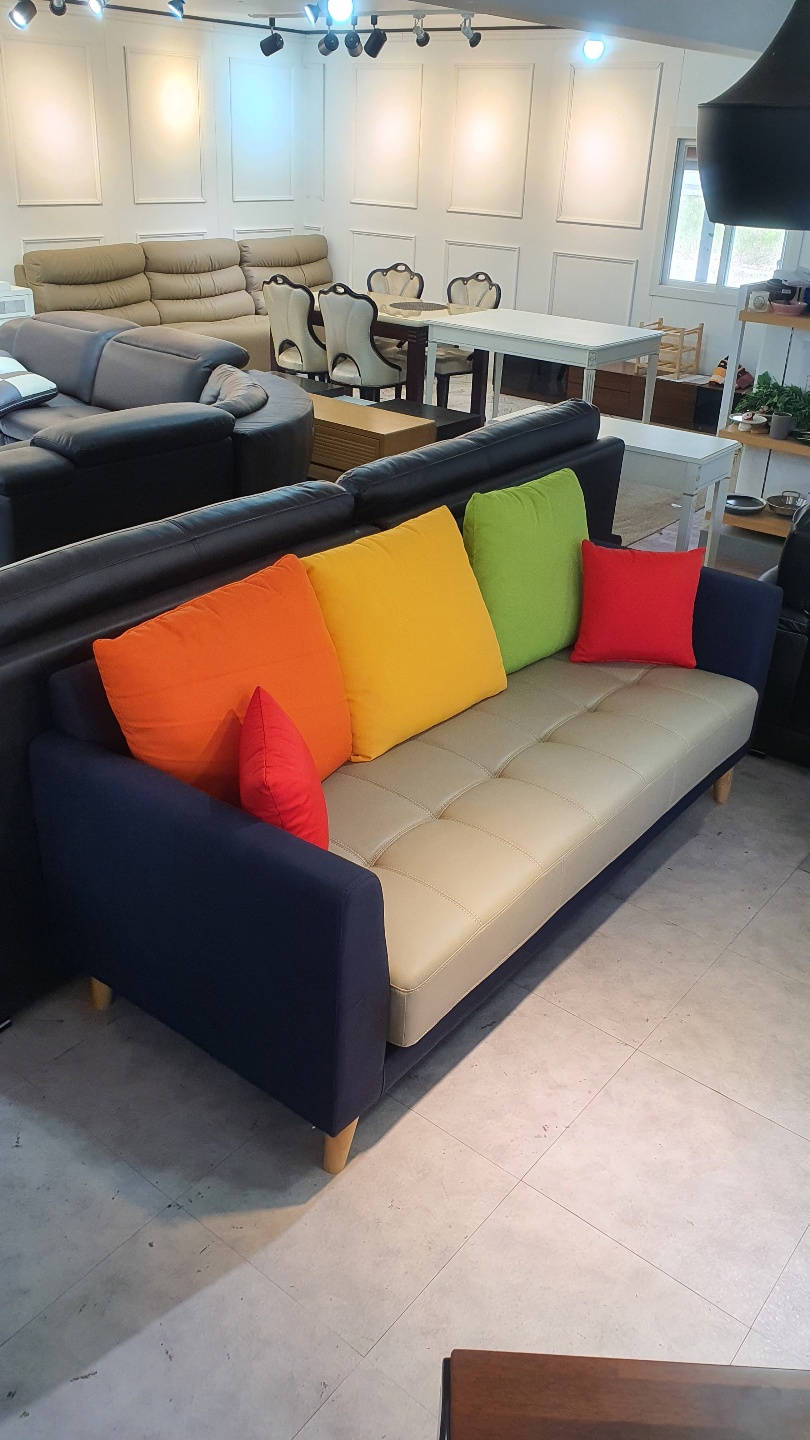 03 생활방수 원목 패브릭소파