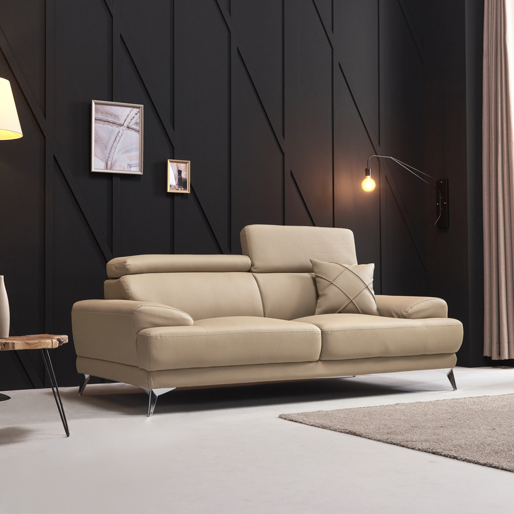 서광퍼니처 누고 신소재 가죽 3인용 소파 sk