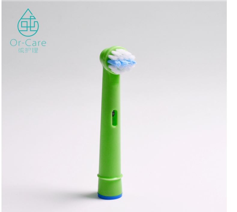 [호환] 토비메모리 오랄비 어린이 전동칫솔모 칼라 2팩 8입 키즈 전동칫솔 리필모 유아