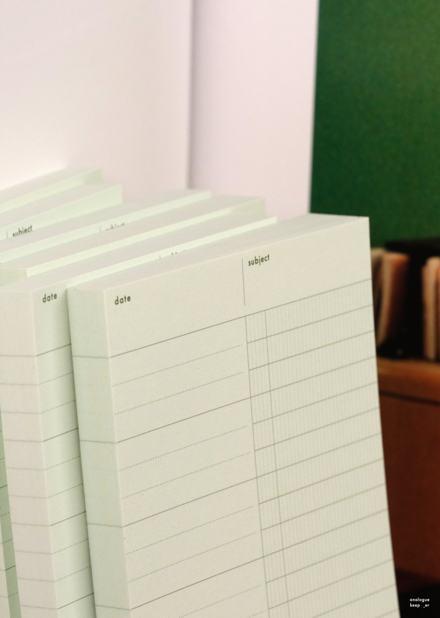 Analogue Keeper Wordbook Memo Pad