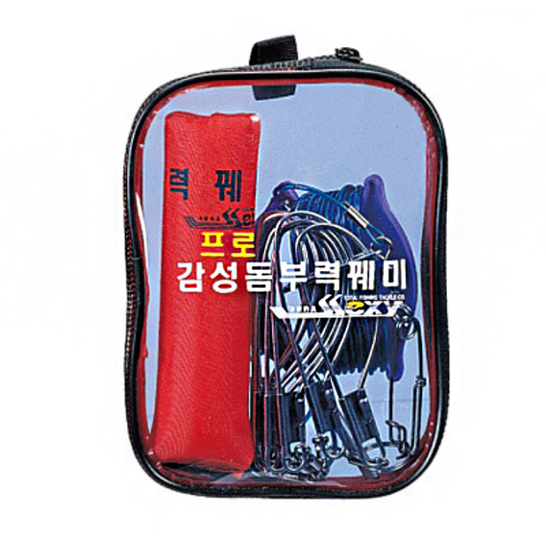 해동 HA-636 프로 감성돔 부력꿰미 세트 바다낚시 로프 살림망 - 메인 이미지