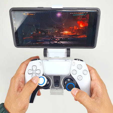 PS5 듀얼센스 휴대폰 그립 홀더 거치대 리모트 플레이 DOBE