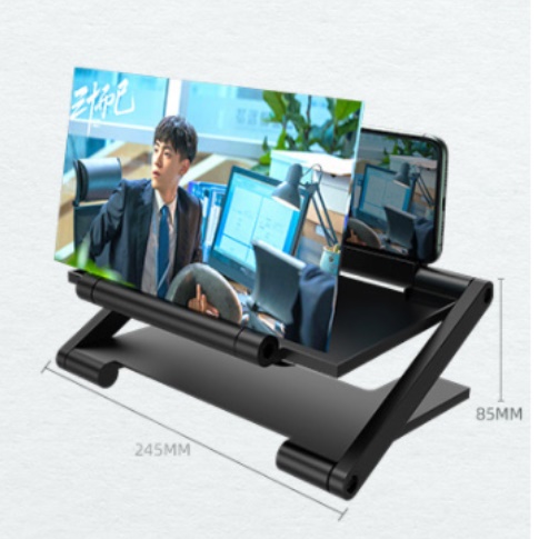 스마트폰 확대 스크린 핸드폰 화면 확대 탁상용 휴대폰 확대경 - 상세 이미지 3
