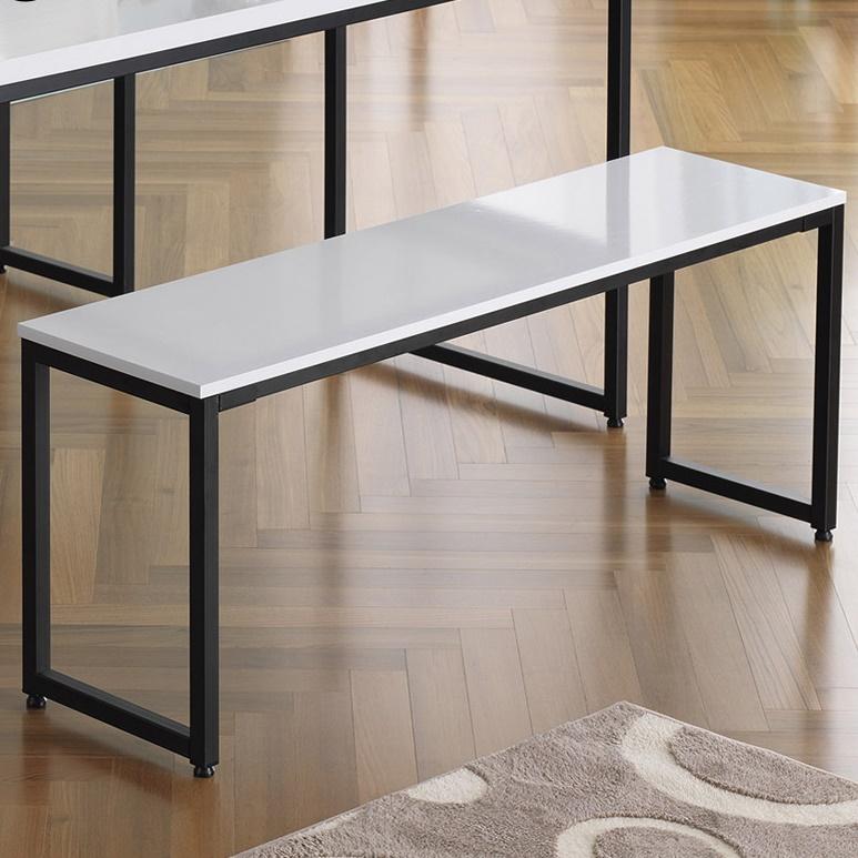 철제 긴의자 장 의자 낮은 식탁 식당용 3인용 벤치 일자의자 원목 나무 3인 카페