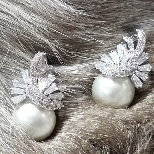 너무우아해 진주귀걸이 나사 침형 클립형귀걸이 귀안뚫은귀걸이 혼주귀걸이 한복귀찌