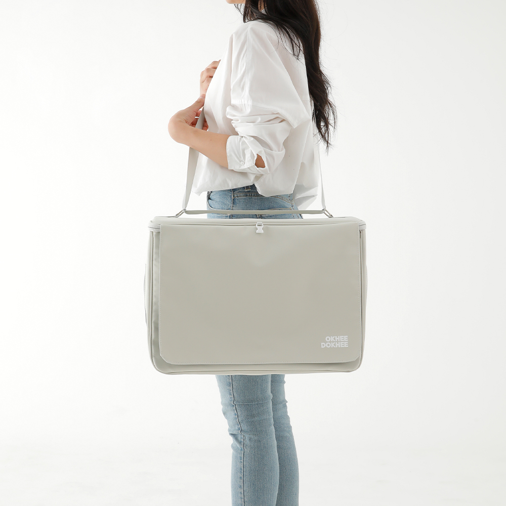 옥희독희 1.3kg 초경량 안전 위로열림 고양이 이동장 강아지 산책 이동 가방 애견 캐리어 이미지 4