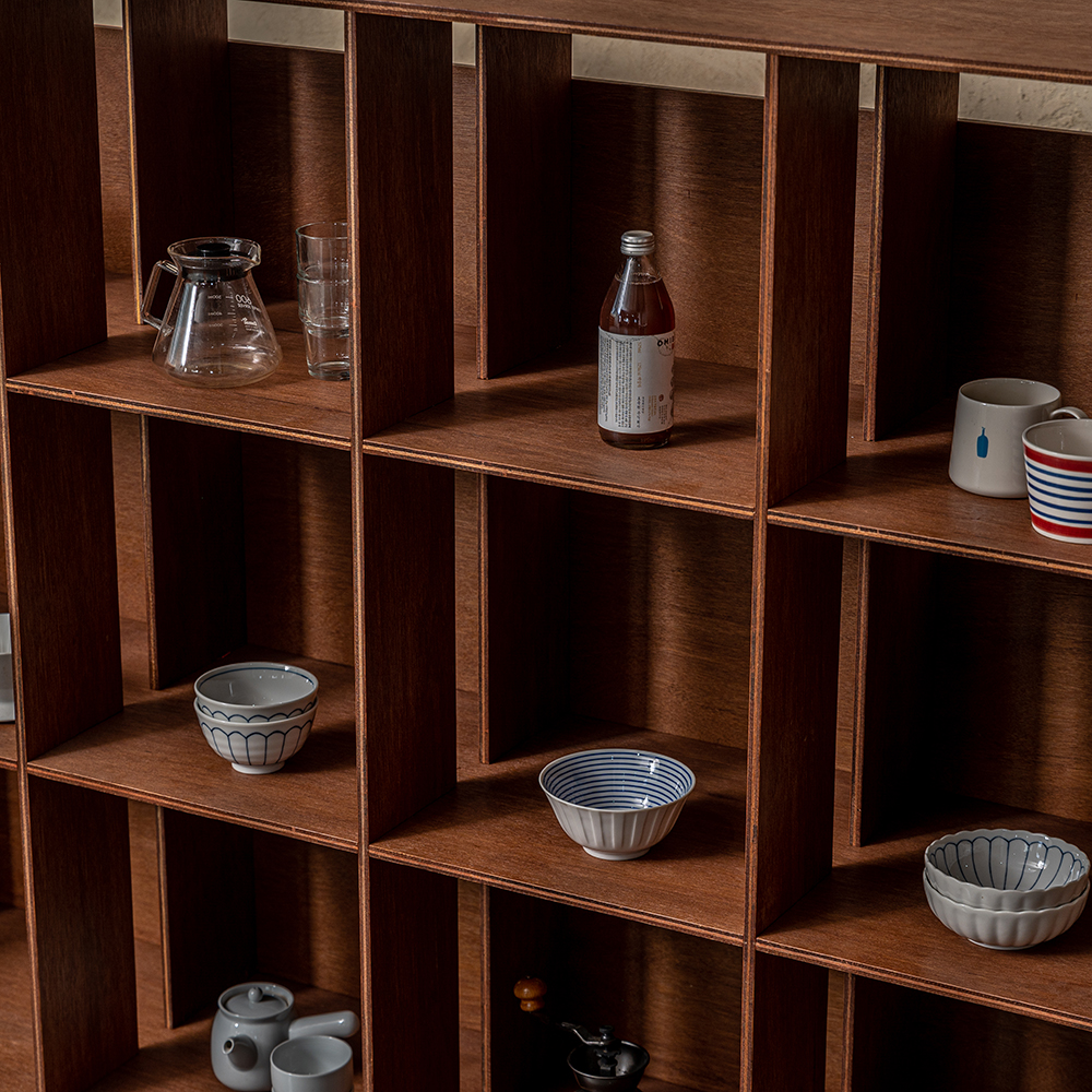 [선반 / SHELVES]  원목선반 책장 우드쉘브 라왕합판 아뜰리에 Atelier SK-2 - 상세 이미지 5