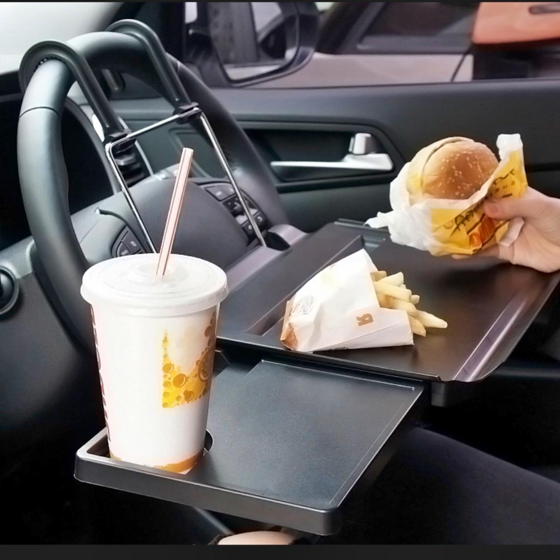 핸들테이블 뒷좌석 테이블 대형 차량용 테이블 차량노트북거치대