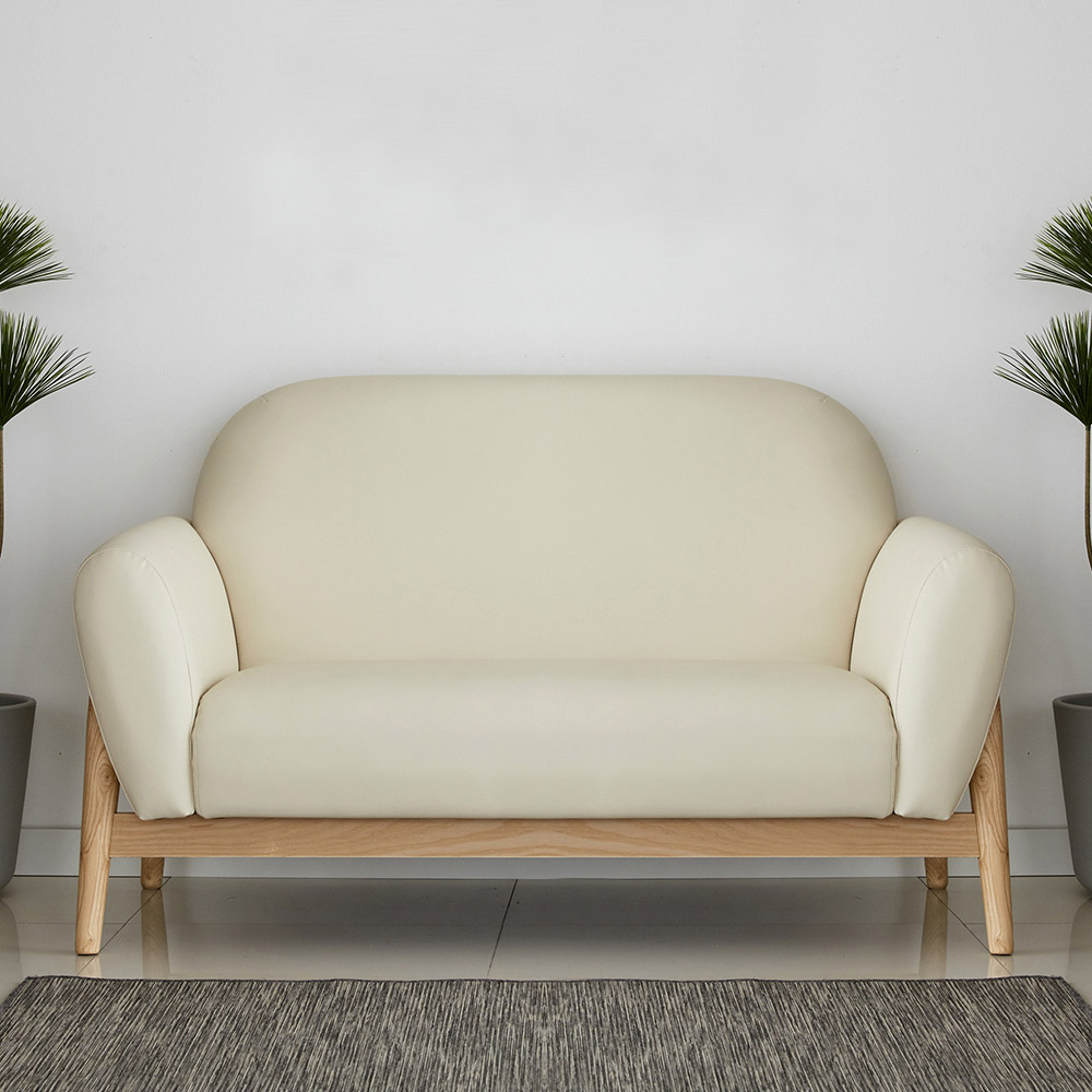 레트로 심플한쇼파 대기소파 업소용쇼파 병원대기실소파