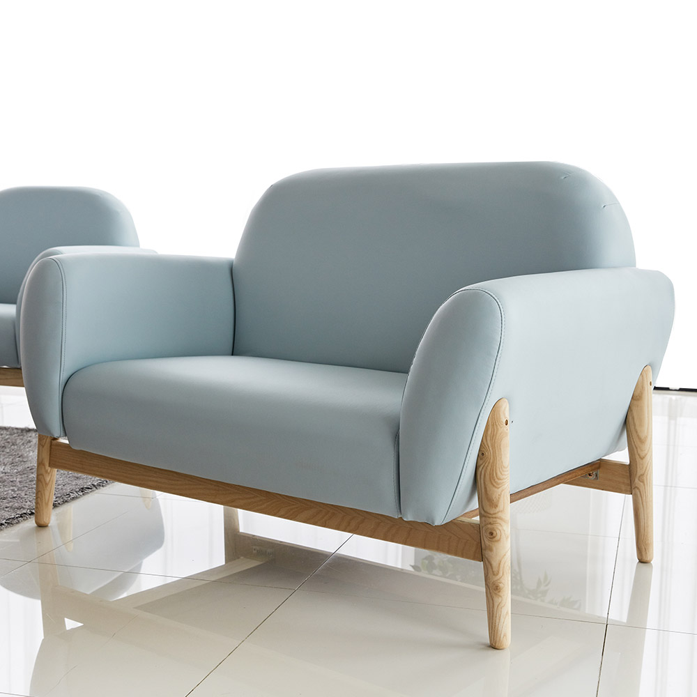 레트로 심플한쇼파 대기소파 업소용쇼파 병원대기실소파